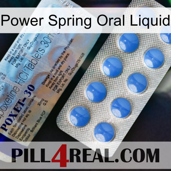 Power Spring Oral Liquid 39